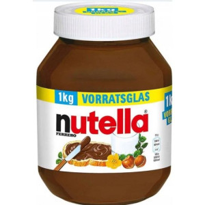 Nutella 1 kg z Niemiec Krem Czekoladowy Orzechowy Nutella 1000g Oryginalny