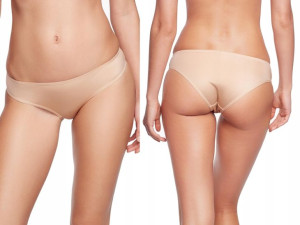 Niskie gładkie figi damskie Megan 02 Poupee S