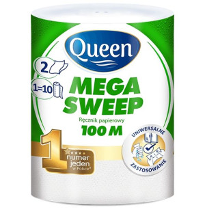 Ręcznik kuchenny Queen Mega Sweep 2-warstwowy 100m