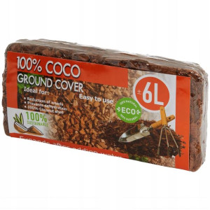 Podłoże kokosowe sciółka zrębki chipsy ECO 6L