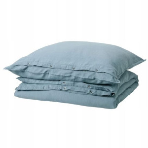 Komplet pościeli Dytag niebieski 140x200cm IKEA