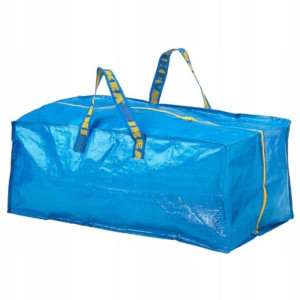 Torba na zakupy przeprowadzki IKEA Frakta 76L
