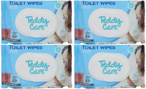 Nawilżone chusteczki toaletowe Teddy Care 240 szt.