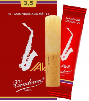 Stroik saksofon altowy 3,5 Vandoren JAVA Filed Red