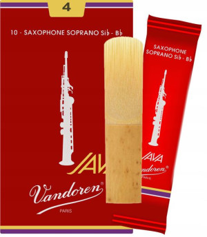 Stroik saksofon sopranowy 4 Vandoren JAVA RED