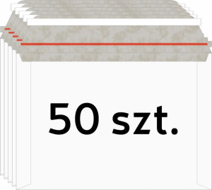 Koperta kurierska wysyłkowa A4/C4 324x229mm 50 szt