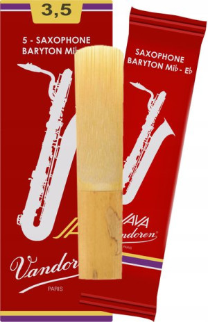 Stroik saksofon barytonowy 3,5 Vandoren Java Red