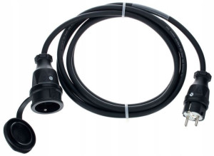 Kabel przewód zasilający przedłużacz 3m 2,5 mm²