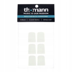 Naklejka na ustnik Thomann 0,8 mm mała 6 szt biała