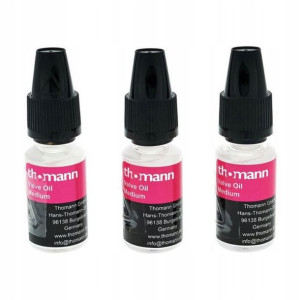 Oliwki syntetyczne do tłoków Thomann Medium 3x10ml