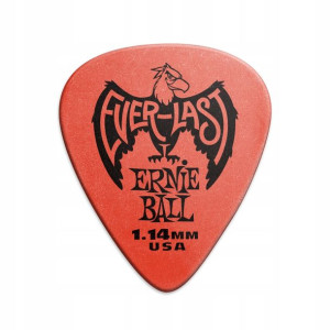 Piórko Ernie Ball Everlast 1,14 mm EB9194 czerwone