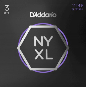 Struny do elektryka D'Addario NYXL1149 ZESTAW