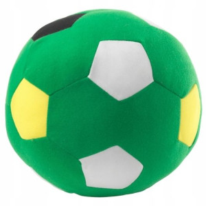 Pluszak piłka nożna miękka Ikea zielona duża 20 cm