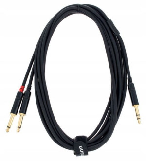 Kabel przewód sygnałowy Jack - Jack 6,3 mm 3 m