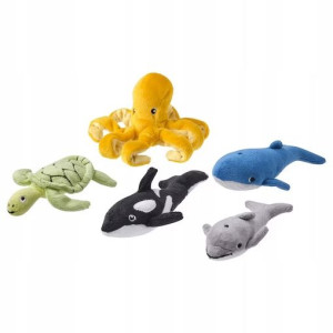 Zestaw pluszaków 5 szt IKEA Blavingad ocean