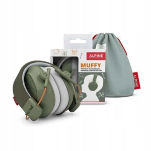 Ochronniki słuchu dla dzieci Alpine Muffy Green 5+