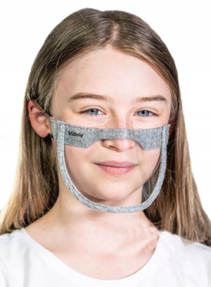 Maseczka przyłbica Vitberg Mini Shield 2 szt KIDS