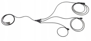Kabel przewód zasilający IEC 5 m potrójny