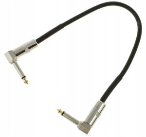 Kabel przewód instrumentalny Jack 6,3 mm 0,30 m pa