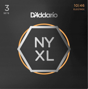 Struny do elektryka D'Addario NYXL1046 3P ZESTAW