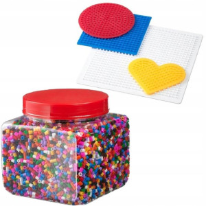 Koraliki +4 formy do prasowania IKEA zestaw Pyssla
