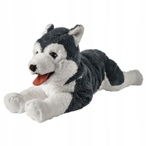 Miś pluszowy Pies Husky 57 cm IKEA Livlig pluszak