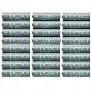 Baterie AA 2450mAH 24szt HR06 akumulatorki IKEA