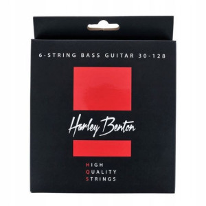 Struny do basu 6 strun 30-128 Harley Benton