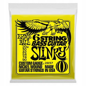 Struny do gitary basowej basu Ernie Ball 2837