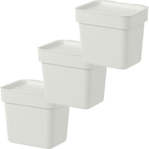 Zestaw do segregacji IKEA kosz pojemnik na śmieci