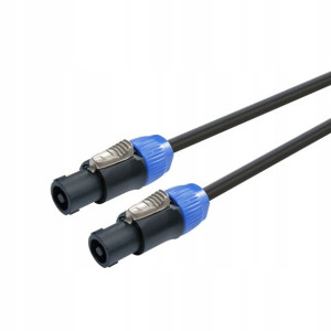 Kabel przewód głośnikowy Speakon 15 m Roxtone