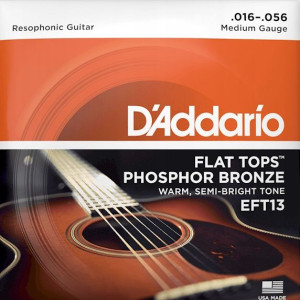Struny do gitary rezofonicznej Daddario EFT13