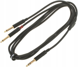 Kabel przewód sygnałowy Jack - Jack 6,3 mm 1,5 m