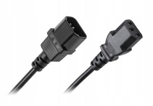 Kabel zasilający przedłużacz do komputera 1,5 m