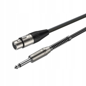 Kabel instrumentalny XLR - Jack SAMURAI 15 m