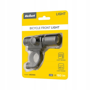 Lampa rowerowa przednia Rebel URZ0900