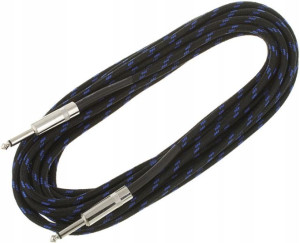 Kabel przewód instrumentalny Jack 6,3 mm 9 m sznur