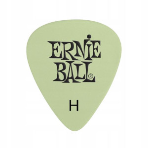 Gruba kostka do gitary Ernie Ball fluorescencja