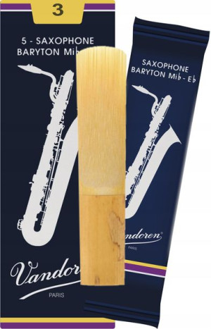 Stroik saksofon barytonowy 3 Vandoren Classic Blue