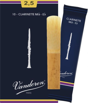 Stroik klarnet Eb 2,5 Vandoren Classic Blue CR1125