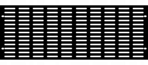 Panel maskujący otwory RACK 4U Adam Hall 87224 VH