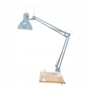 Lampa biurkowa Tertial lampka na biurko niebieska