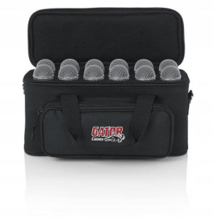 Case walizka torba na 12 mikrofonów Gator GM-12B