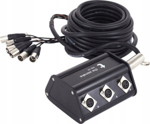 Kabel wieloparowy multicore XLR 10 m Stagebox
