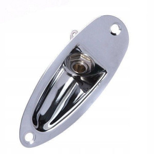 Gniazdo do gitary Jack 6,3mm MSP34 srebrny