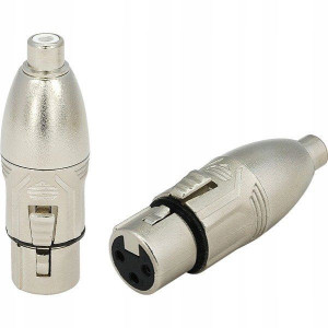Redukcja adapter przejściówka RCA XLR RA2XFPF