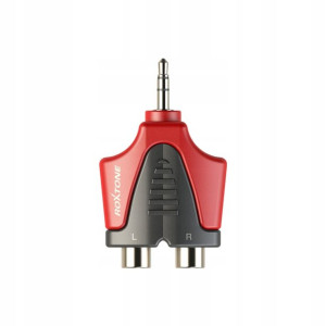Redukcja adapter przejściówka RCA mini Jack 3,5 mm