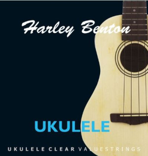 Struny ukulele sopranowe Harley Benton Komplet cle