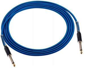 Kabel instrumentalny JACK JACK 3 m niebieski