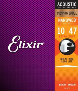 Struny do gitary akustycznej Elixir 16002 10-47